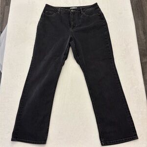 Coldwater Creek Black Women's Straight-Leg Jeans